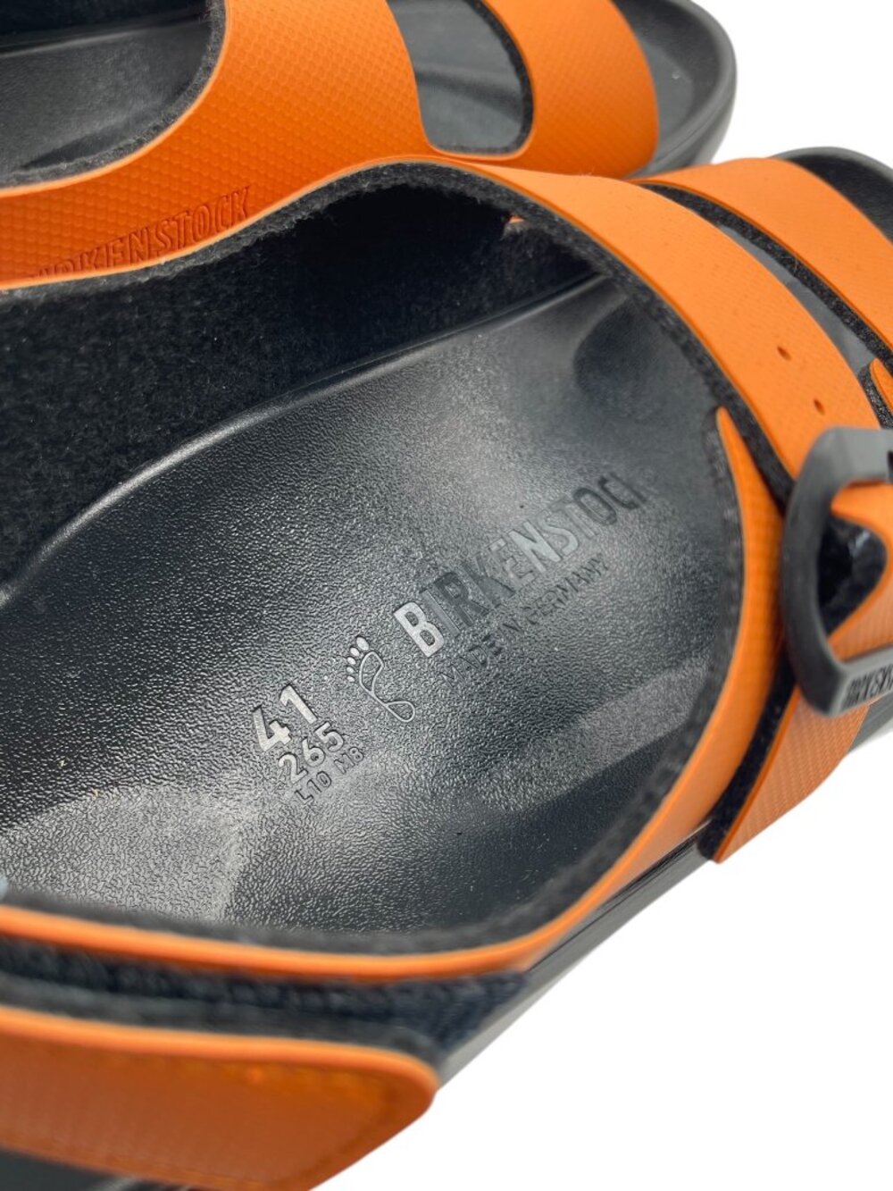 BIRKENSTOCK MOGAMI TERRA Sandals Burnt Orange New Men’s SZ 8 - Women’s SZ 10 - Picture 7 of 8
